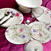 سرویس آرکوپال 28پارچه|ظروف سرو و پذیرایی|آفتاب, |دیوار