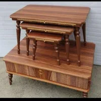 میز جلومبلی 4تیکه کشویی(تولیدی)