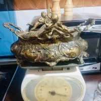 برنجی شکلات خوری یک جفت زرافه