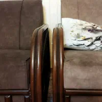 مبل راحتی دست ساز چوب راش