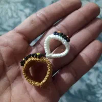 انگشتر عقیق اصل یمنی با انگشتر دست ساز|جواهرات|کیش, |دیوار