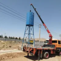 جرثقیل خاور 3 تن دکل بلند شبانه روزی|خدمات حمل و نقل|تبریز, |دیوار