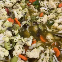 ترشی مخلوط با سبزی معطر