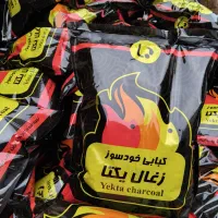 کارگر ساده برای بسته بندی زغال کبابی