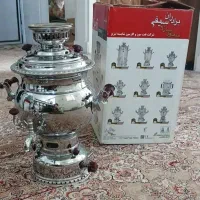 سماور ۱۵لیتری نونو باکارتون مناسب جهیزیه|سماور، چای‌ساز، قهوه‌ساز|نهاوند, |دیوار