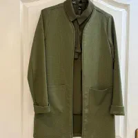 کت و تاپ سبز رنگ