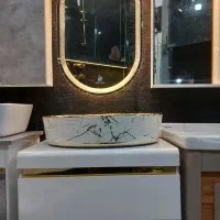 روشویی کابین رگه طلایی