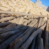 خ یداردام تیرچوب زیر سقفی سالم و پوسیده