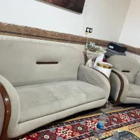 مبل ۴نفره|مبلمان خانگی و میز عسلی|بردسیر, |دیوار