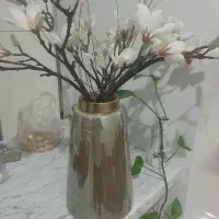گلدان و گل
