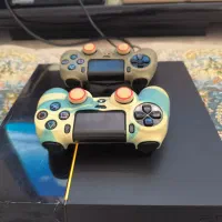 ps4 fat دو دسته ظرفیت 500 gb