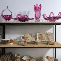 سرویس لمونژ گلدار|ظروف سرو و پذیرایی|تبریز, |دیوار