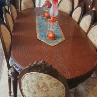 میز ناهار خوری ۱۰ نفره طرح فرحی