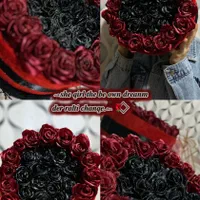 رز روبانی / باکس گل / دسته گل