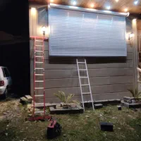 کرکره برقی و دوربین مداربسته|خدمات پیشه و مهارت|نور, |دیوار