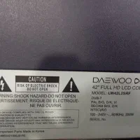 ال سی دی دوو ۴۲اینچ|تلویزیون و پروژکتور|کوهدشت, |دیوار