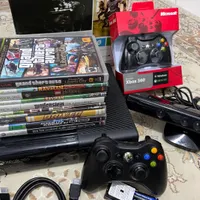 Xbox360 اسلیم پرو کپی خور با کینکت و دو دسته