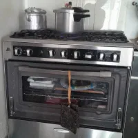 اجاق گاز تمام استیل فردار|اجاق گاز و لوازم برقی پختوپز|گرمی, |دیوار