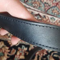 دوعدد کمربند دولایه چرم طبیعی با آستر چرم درجه یک