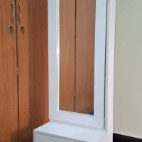 میزآرایش وآینه قدی وزیر تلویزیون|بوفه، ویترین، کنسول|اهواز, کوروش|دیوار