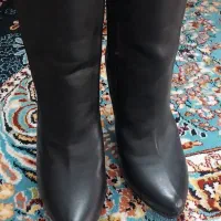 نیم بوت چرم مصنوعی نو