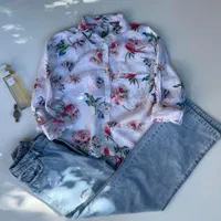 اوتلت zara لباس شومیز هاوایی تاناکورا|لباس|تهران, اکباتان|دیوار