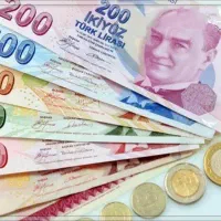 سکه لیر با اسکناس