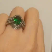 انگشتر نقره زمرد|بدلیجات|مشهد, یوسفیه (شهرک غرب)|دیوار