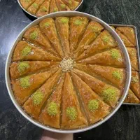 فروش باقلوا و اموزش خمیر باقلوا