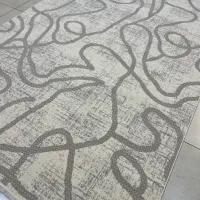 فرش ماشینی نخ بامبو 1200 شانه 6 متری