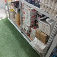 ویترین وسط آلومینیومی برای مغازه