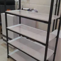 کد۱۲۸/فورتیک/مدرن قفسه/ترکیب فلز و بستی رگال دار|فروشگاه و مغازه|ارومیه, |دیوار