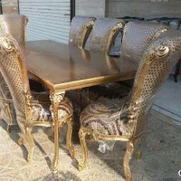 نهار خوری تمام چک/بدون سقف بازپرداخت/کد۱۱|میز و صندلی غذاخوری|مشهد, شهید قربانی|دیوار