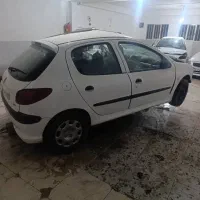 ۲۰۶تصادفی تیپ ۳|خودرو سواری و وانت|پارس‌آباد, |دیوار