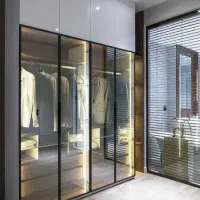 درب فرم لس(دکوفیکس)وپخش پروفیل آلومینومی