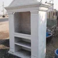 منقل باربیکیو بتنی سنگین مسلح ضد حریق کبابپز|اجاق گاز و لوازم برقی پخت‌وپز|بهبهان, |دیوار