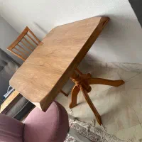 میز چوبی|میز و صندلی غذاخوری|سبزوار, کاشفی شمالی (دادگستری)|دیوار