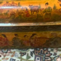 نقاشی جعبه چوبی قدیمی|کلکسیون اشیاء عتیقه|تهران, مرزداران|دیوار