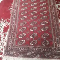 فروش دو تخته قالیچه ترکمن با قدمت هفتاد سال