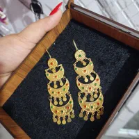 گوشواره سه طبقه|جواهرات|بندرعباس, |دیوار