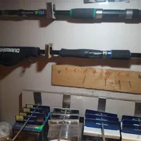 فروش انواع چوب و چرخ ماهیگیری|ماهیگیری|نهاوند, |دیوار