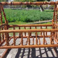 گهواره کودک عتیقه ( بئشیک )|تخت و صندلی بچه|خلخال, |دیوار