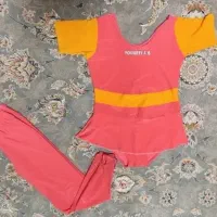 لباس ژیمناستیک دامن دار سایز ۶