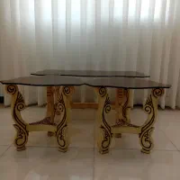 میز عسلی رنگ استخوانی|مبلمان خانگی و میز عسلی|بهشهر, |دیوار