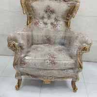 مبل سلطنتی ۹نفره تمام راش درحدنو|مبلمان خانگی و میز عسلی|رشت, آزادگان|دیوار