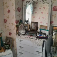 سرویس خواب تخت دونفره سفید شهریار نو|تخت و سرویس خواب|شهریار, کهنز|دیوار