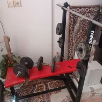 دمبل ومیز هالتر چند کاره
