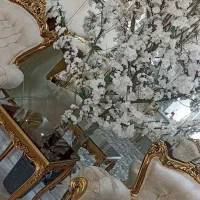 درختچه شکوفه سفید نو|گل مصنوعی|تهران, آهنگ|دیوار