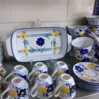 سرویس چایی خوری|ظروف سرو و پذیرایی|اصفهان, باغ فردوس|دیوار