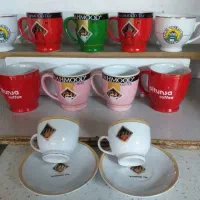 فروش لیوان و استکان مارک دار اصلی با قیمت مناسب|ظروف سرو و پذیرایی|بیجار, |دیوار